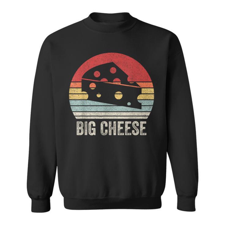 Vintage Retro Big Cheese Ceo Boss Owner Sweatshirt