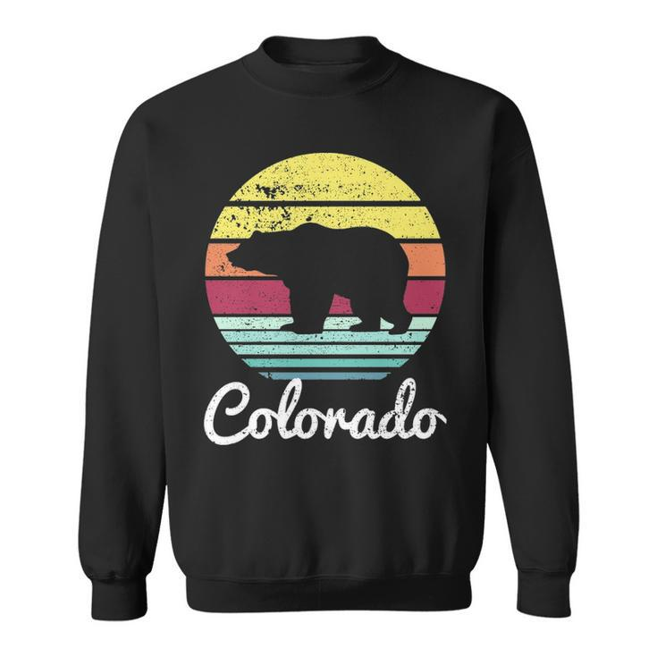 Vintage Retro Co Colorado Wildlife Bear Adventure Sweatshirt