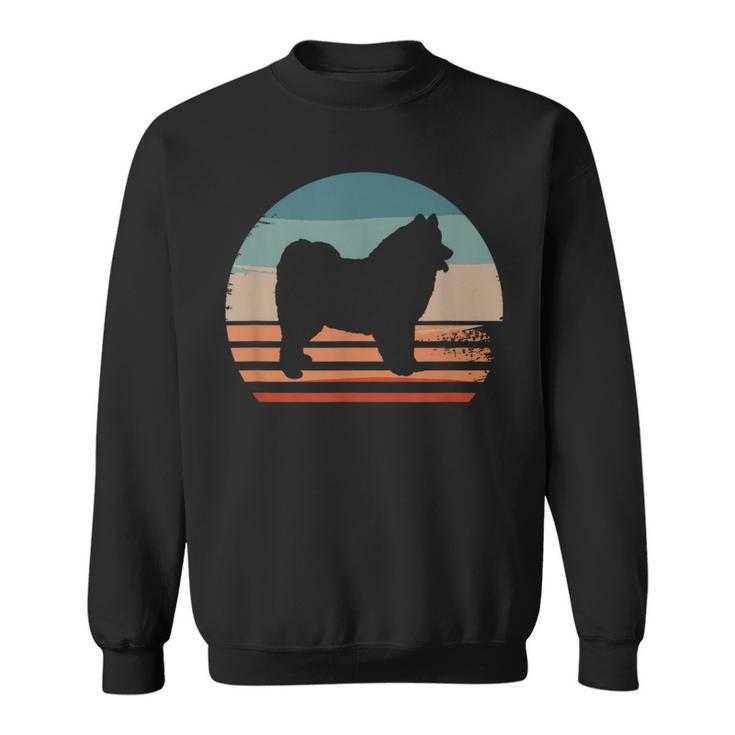 Vintage Retro Samoyed Dog Lover Sweatshirt