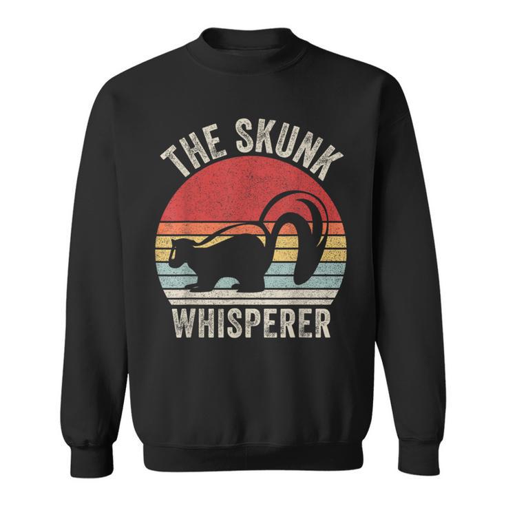 Vintage Retro The Skunk Whisperer Sweatshirt