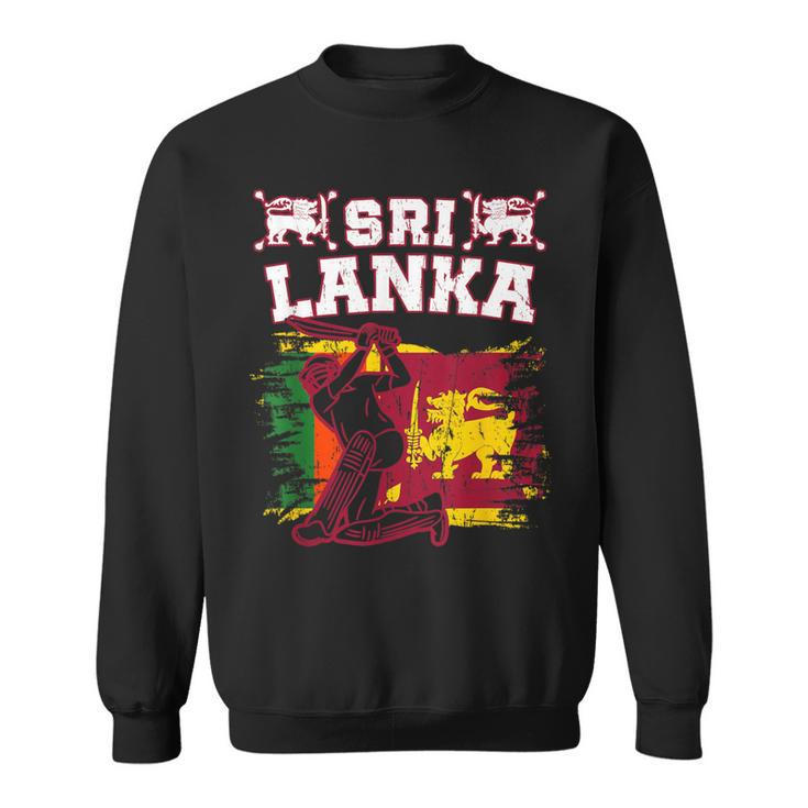 Vintage Sri Lanka Cricket 2024 Sri Lankan Cricket Fans Sweatshirt