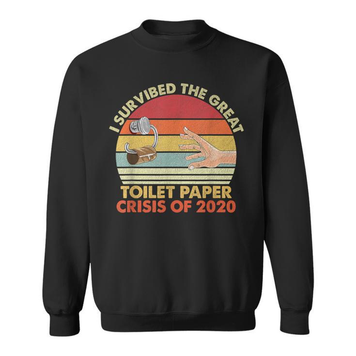 Vintage I Survived The Great Toilet Paper Crisis Of 2020 Sweatshirt