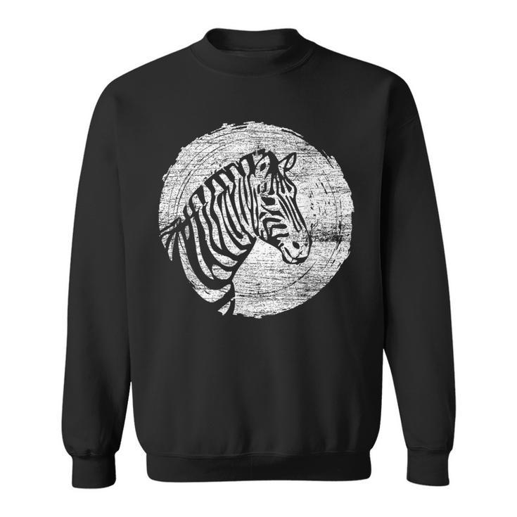 Vintage Zebra Sweatshirt