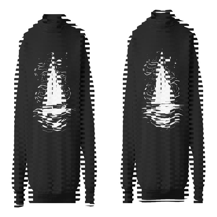 Voile Bateau Dessin Bateau Sport Nautique Sweater e