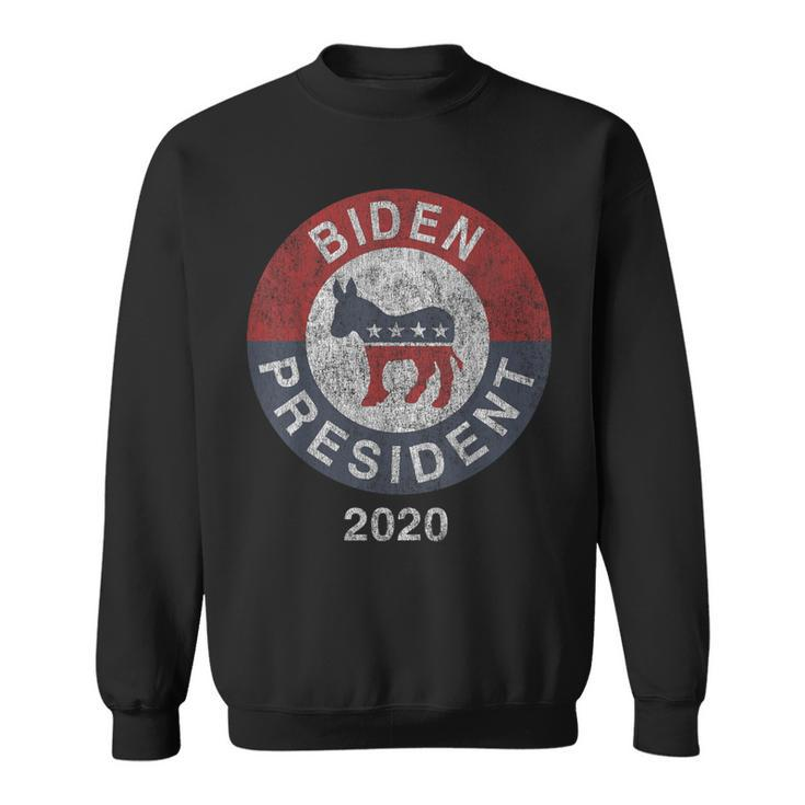 Vote Joe Biden 2020 For President Vintage Sweatshirt