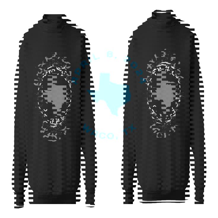 Waco Texas Solar Eclipse April 8 2024 Totality Sweatshirt