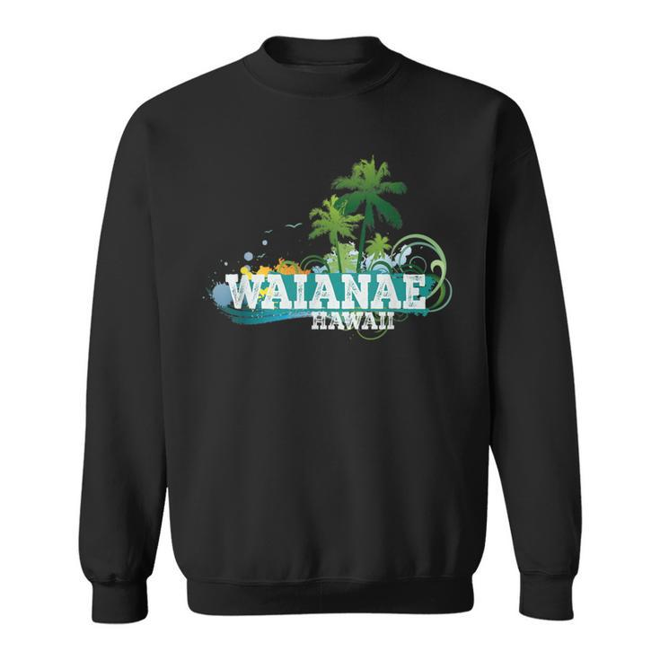 Waianae Hawaii Travel Vacation Tropical Sweatshirt