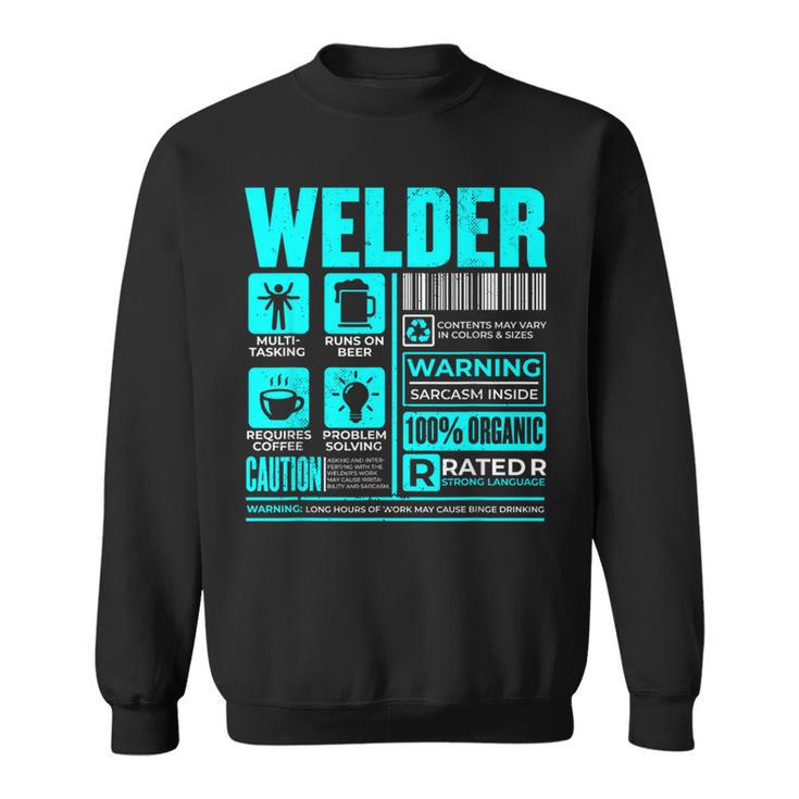 Welder Definition For Welders Tig Welding Arc Welding Sweatshirt