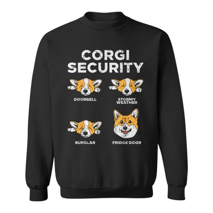 Welsh Corgi Security Animal Pet Dog Lover Owner Sweatshirt