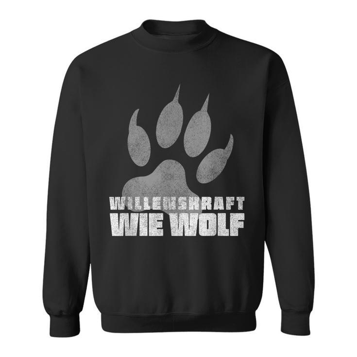 Willenskraft Wie Wolf In Wildnis In 7 Vs Kanada Sweatshirt