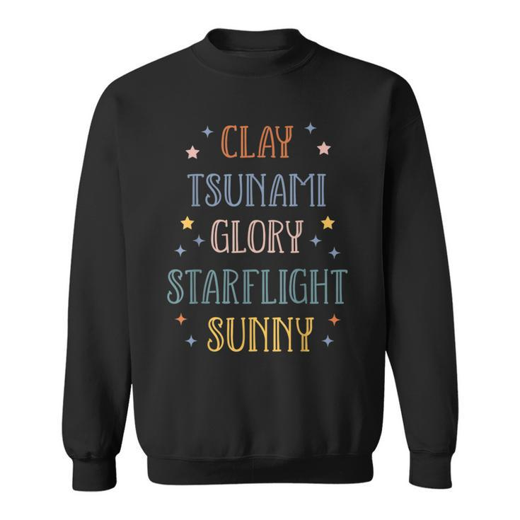 Wings Of Fire Clay Tsunami Glory Starflight Sunny Dragon Sweatshirt