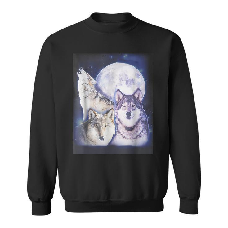 Wolf Moon For Women Sweatshirt