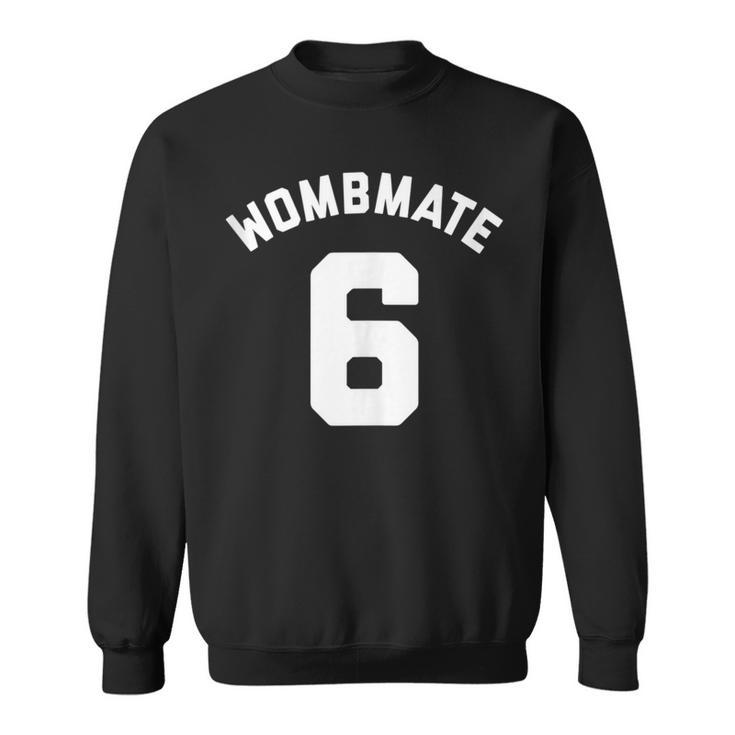 Wombmate 6 Twin Triplet Quadruplet Matching Sweatshirt