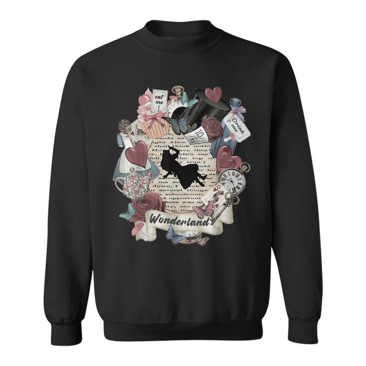 Wonderland Elements Party Alice In Wonderland Sweatshirt