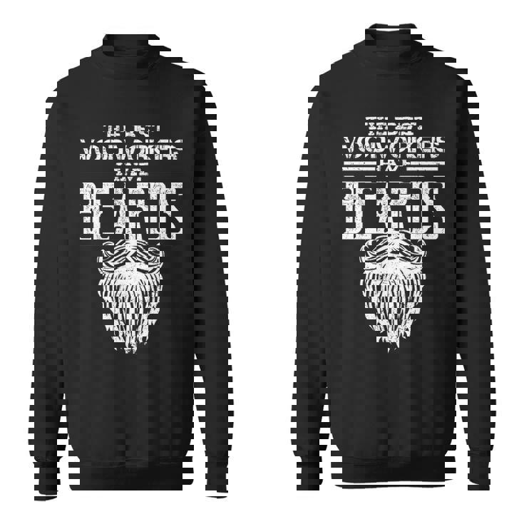 Woodworking Sweater Woodworker Carpentry Beard Sweatshirt