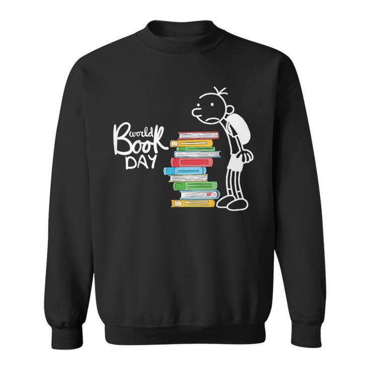 World Book Day Wimpy Book Day Character Wimpy Pi Day Sweatshirt