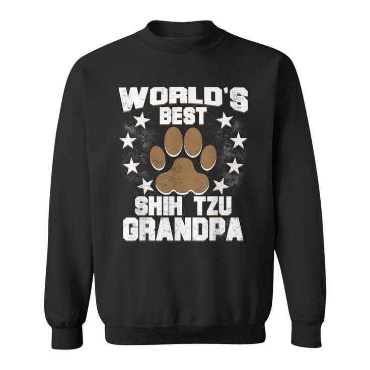 World's Best Shih Tzu Grandpa Dog Owner Sweatshirt