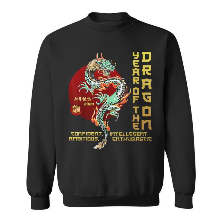 Year Of The Dragon Chinese Zodiac Lunar New Year 2024 Sweatshirt