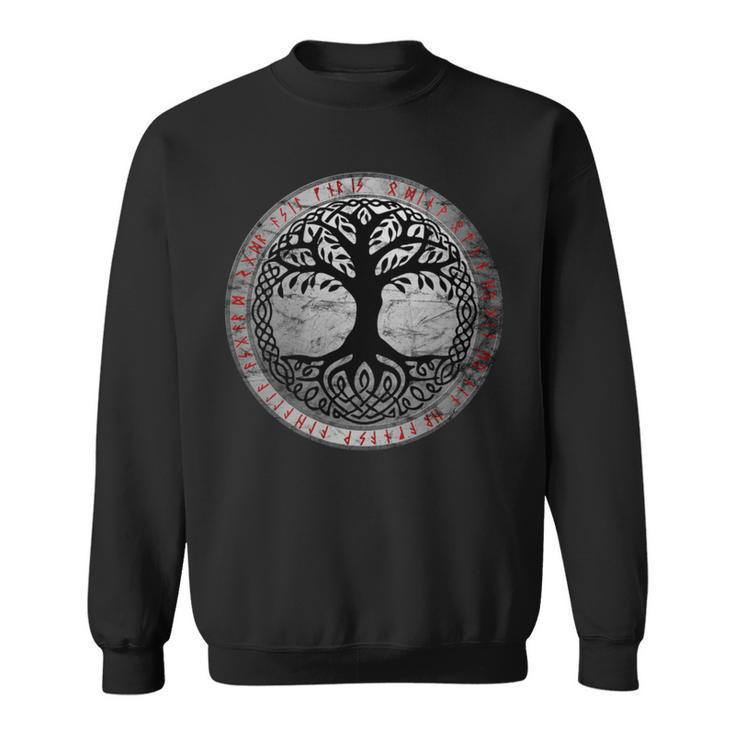 Yggdrasil The Celtic Tree Of Life Vintage Norse Sweatshirt