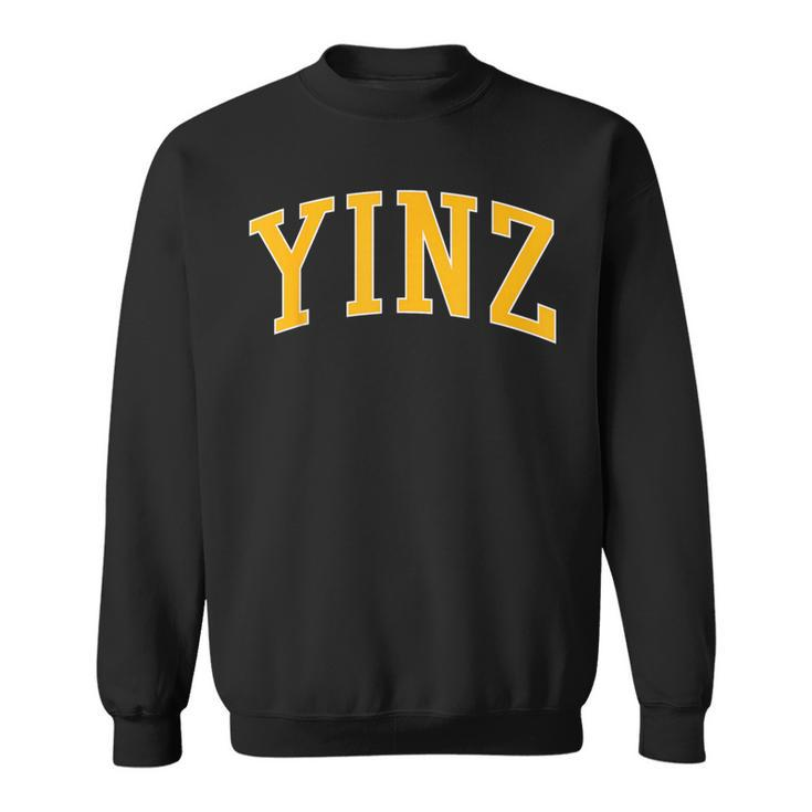 Yinz Retro Yinzer Pittsburgh Vintage Sweatshirt