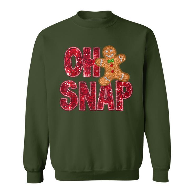 Oh clearance snap sweatshirt