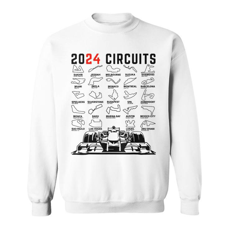 2024 Schedule Formula Racing Formula Fan Car Black Sweatshirt