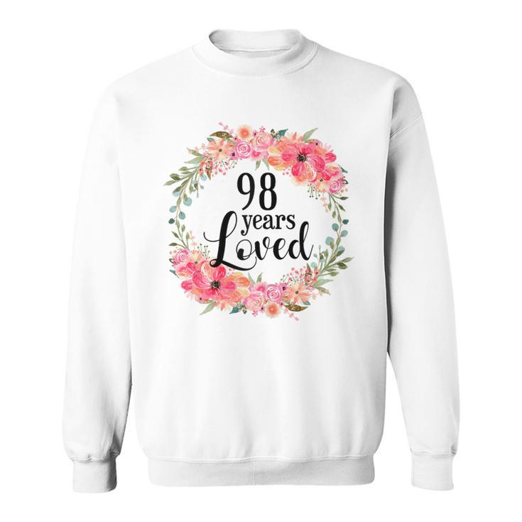 98Th Birthday 98 Years Old Loved Awesome Since 1926 Sweatshirt