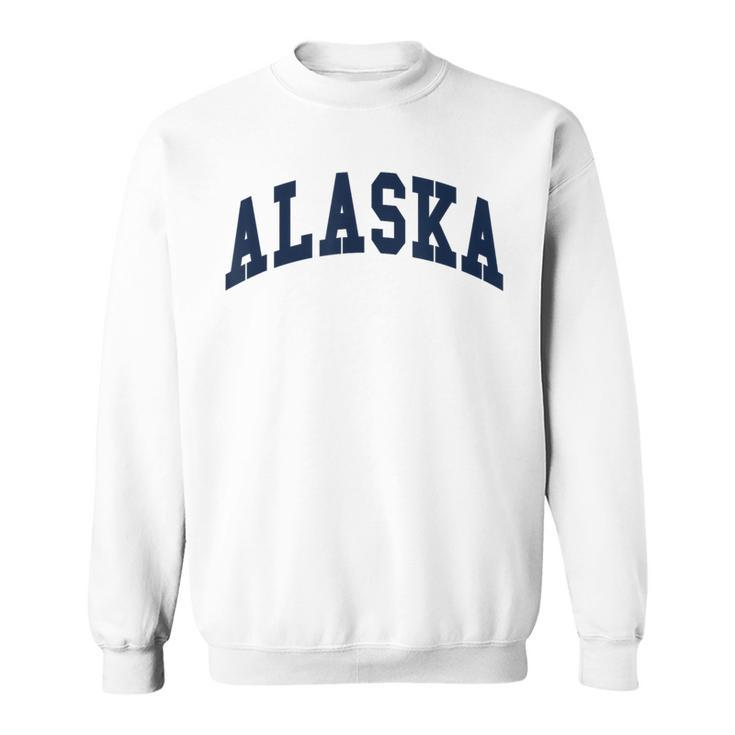 Alaska Throwback Print Classic Sweatshirt
