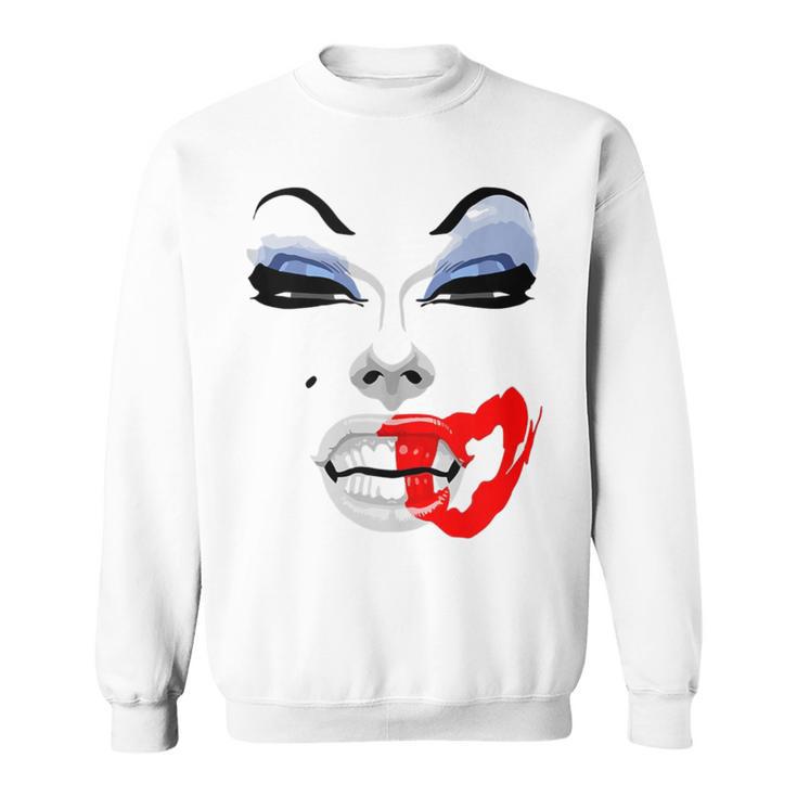 Alaska's Terrible Makeup Drag Queen Sweatshirt