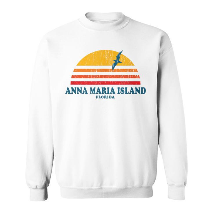Anna Maria Island Florida Fl Vintage Graphic 70S Sweatshirt