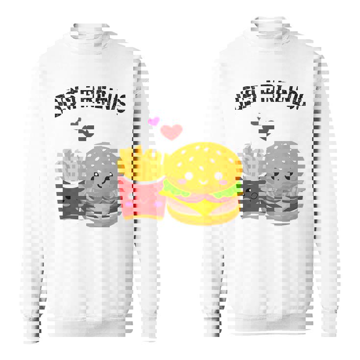 Best Friends Kawaii Burger & Fries Sweatshirt