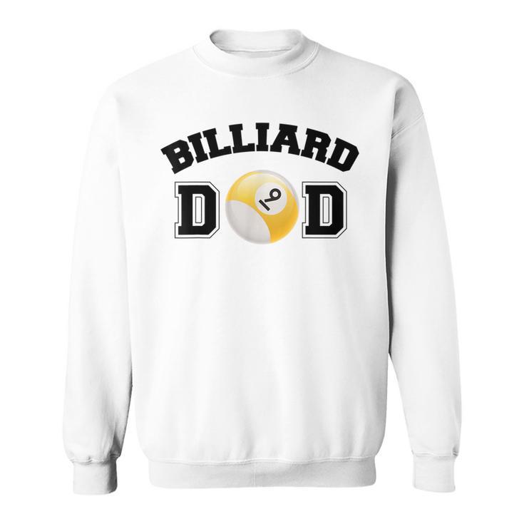 Billard Dad Süßes Tischspiel Papa Lustiges Poolater Geschenk Sweatshirt