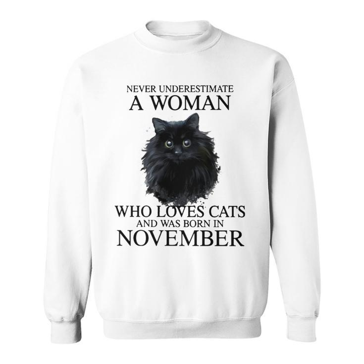 Born In November Sweatshirt