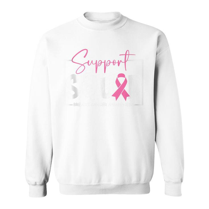 Breast Cancer Warrior Support Squad Breast Cancer Awareness Sweatshirt