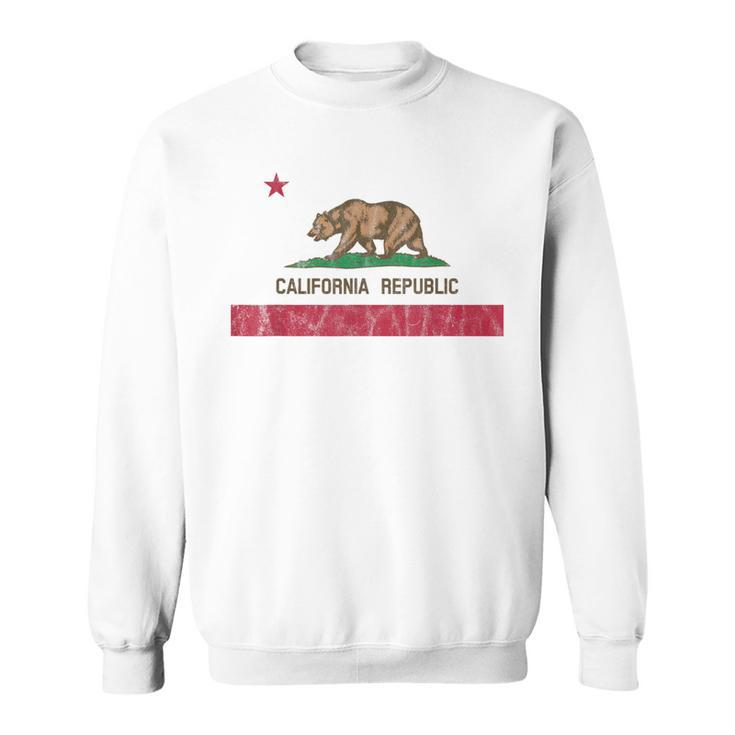 California Republic Flag California Souvenir Sweatshirt
