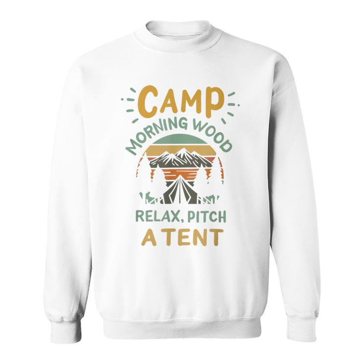 Camp Morning Wood Camper Morning Wood Sweatshirt