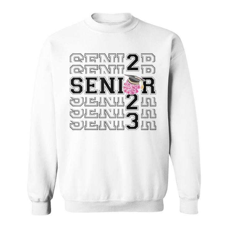 Cheerleader Cheer Senior Class Of 2023 Graduation Sweatshirt