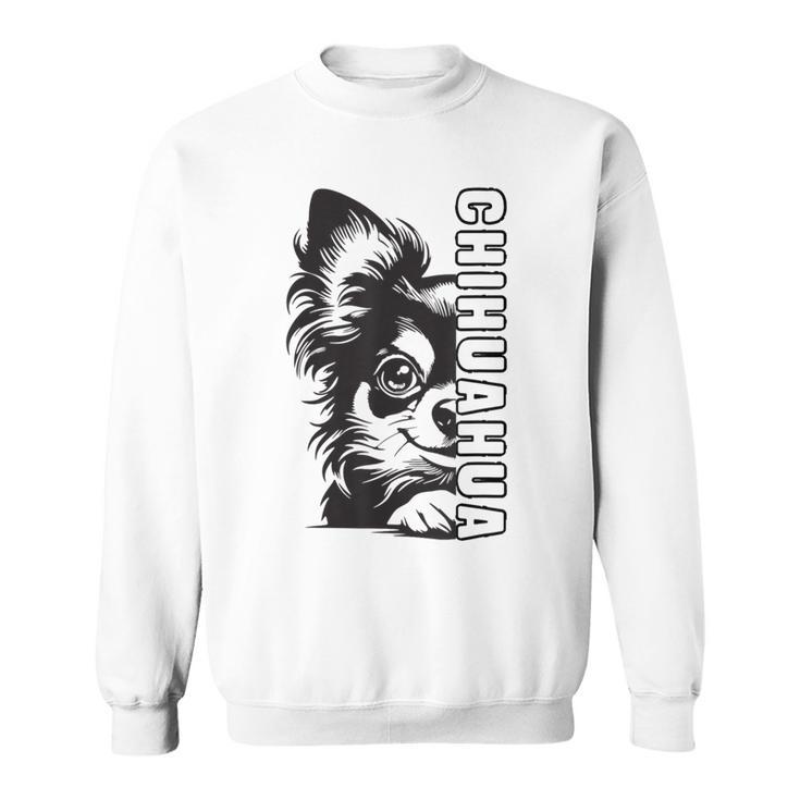 Chihuahua Hund Herrchen Frauchen Hunde Sweatshirt