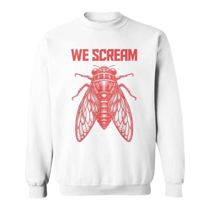 Cicada We Scream 2024 Sweatshirt