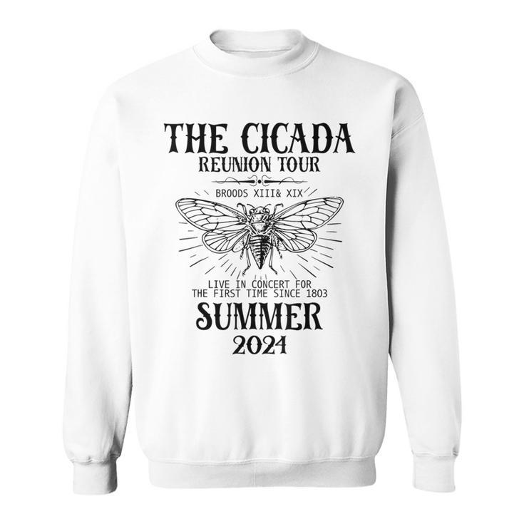 The Cicadas Reunion Us Tour 2024 Cicada Concert Fest Lover Sweatshirt