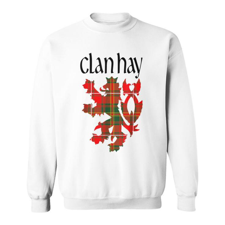 Clan Hay Tartan Scottish Family Name Scotland Pride Sweatshirt