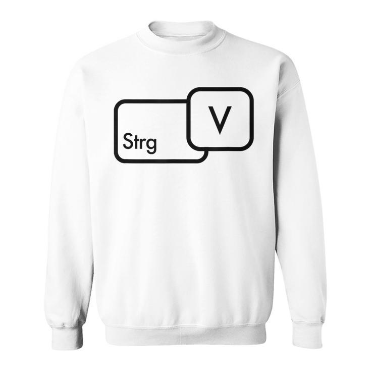 CtrlV Copy Paste Partner Look Sweatshirt