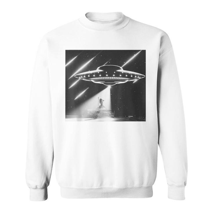 Down Ufo Bad Alien Sweatshirt