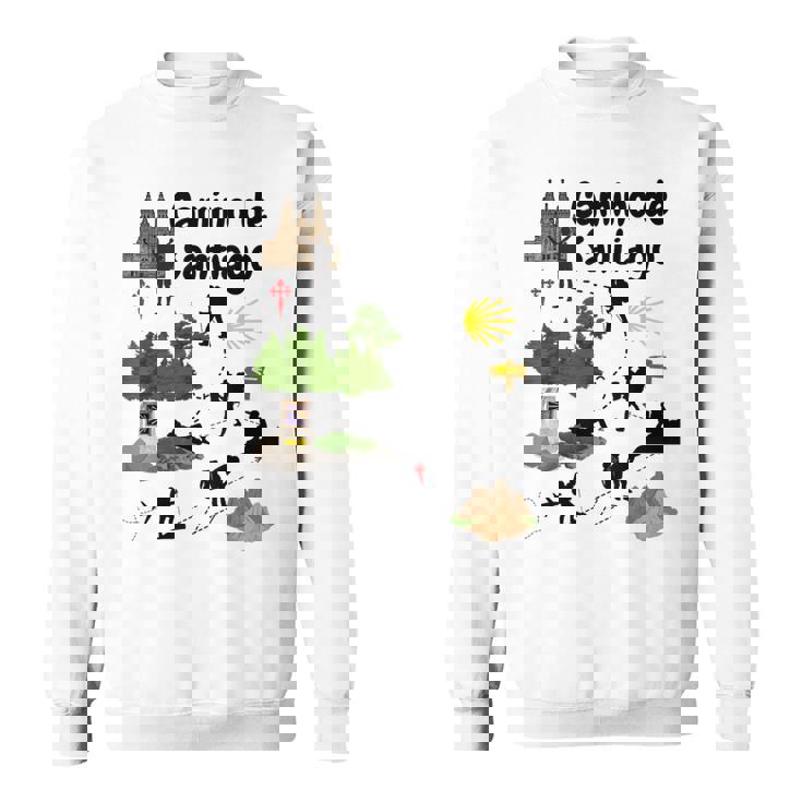 El Camino De Santiago De Compostela Camisa de entrenamiento
