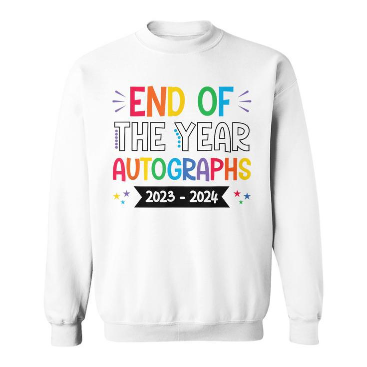 End Of The Year Autographs 20232024 Last Day Of School Sweatshirt