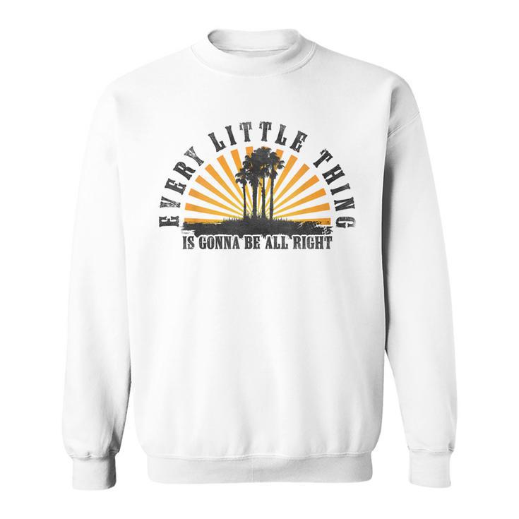 Every Little Thing Is Gonna Be Alright Jamaica Womens Sweatshirt