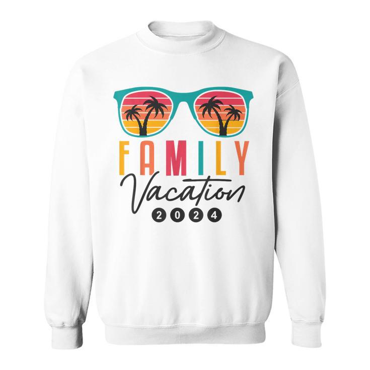 Family Vacation 2024 Beach Summer Reunion Matching Sweatshirt