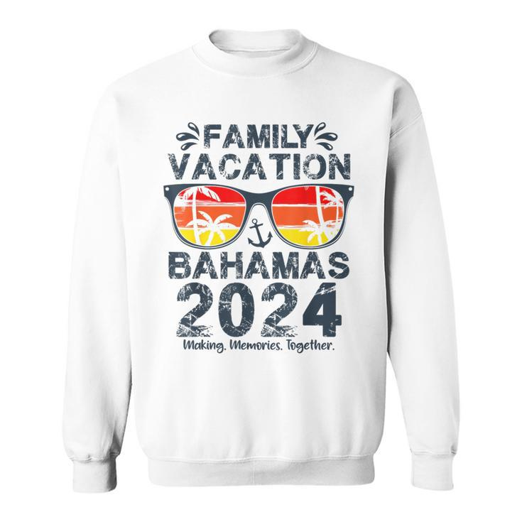 Family Vacation Bahamas 2024 Matching Group Summer 2024 Sweatshirt
