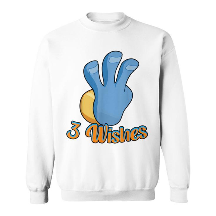 3 Wishes Genies Magical What's Your Wish Sweatshirt