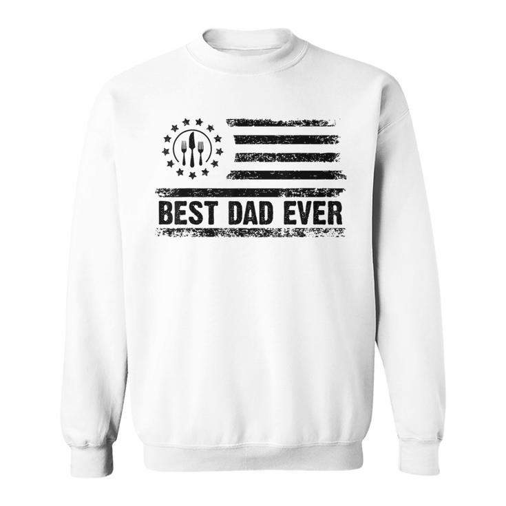 American Flag For Cooking Dad Daddy Father's Day Sweatshirt